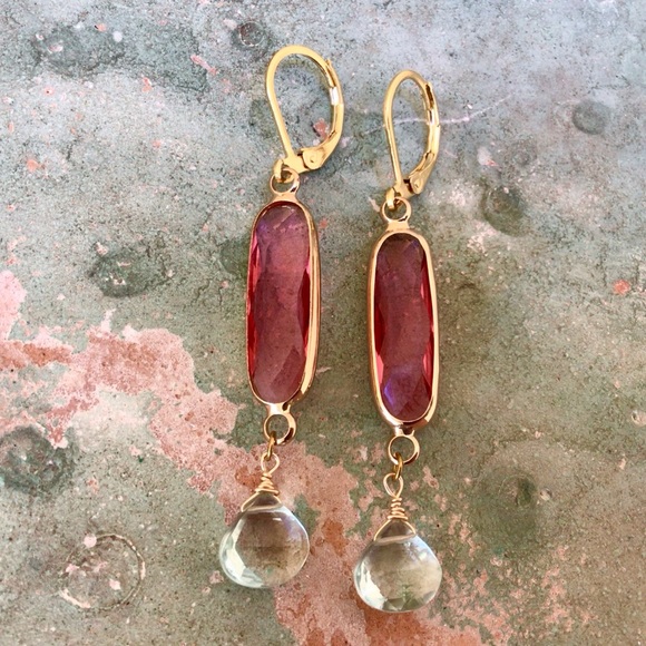 24k gold plated Sundance charm earrings - Picture 6 of 14